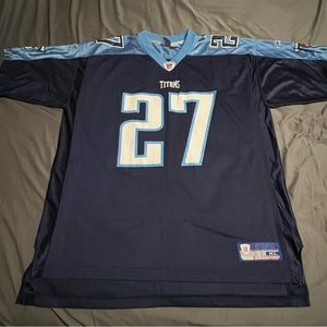Eddie George Tennessee Titans Authentic Jersey Reebok On Field NFL Football